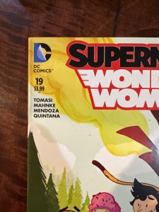 Superman/Wonder Woman #19 Variant Cover (2015)