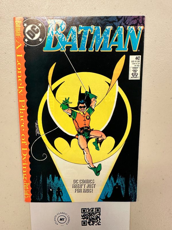 Batman #442 NM DC Comic Book 1st Tim Drake as Robin Nightwing Batman 14 HH1