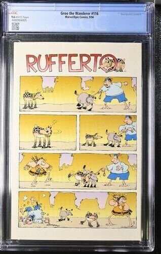 Groo the Wanderer #116 1994 Epic Comics CGC 9.6 White Pages