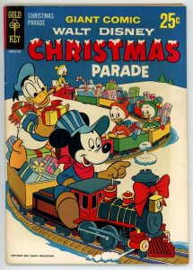 Walt Disney’s Christmas Parade 5 VFNM 9.0 Silver Age Gold Key 1967 Barks Bambi