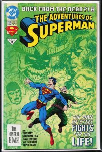 Adventures of Superman #500 (1993) Superman [Key Issue]