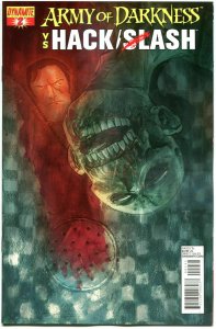 ARMY OF DARKNESS HACK SLASH #2 B, NM-, 2013, Horror, more AOD in store
