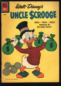 Uncle Scrooge #34 1961-Dell-Carl Barks art-Walt Disney -Gyro Gearloose-VG-