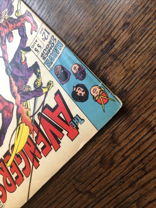 Avengers #55 1968 Marvel 1st Appearance UlTRON NICE!!!