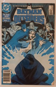 Batman and the Outsiders #28 Newsstand Edition (1985)