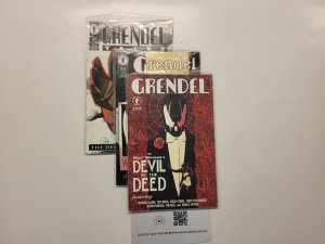 3 Grendel Dark Horse Comic Books #1 1 2 Devil Tracks Devil by the Deed 33 LP4