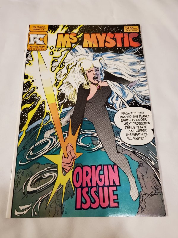 Ms Mystic 1 VF/NM Cover by Neal Adams