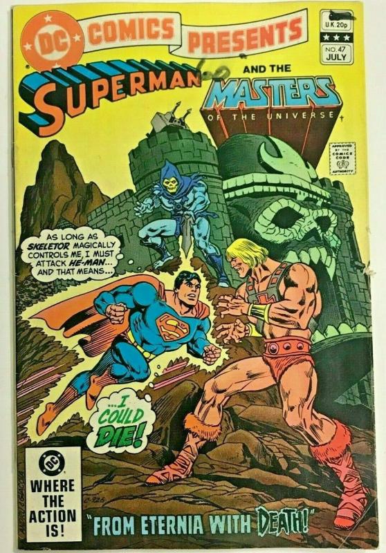 DC COMICS PRESENTS#47 VG 1982 FIRST HE-MAN IN  COMICS