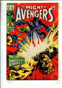 AVENGERS #65 (4.0) THE SWODSMAN STRIKES!! 1969