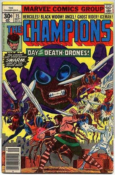 Champions (1975 series) #15, Fine+ (Stock photo)