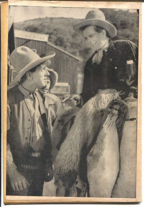 Hoot Gibson #5 1950-Fox-1st issue-photo covers-B-western film star-VG+