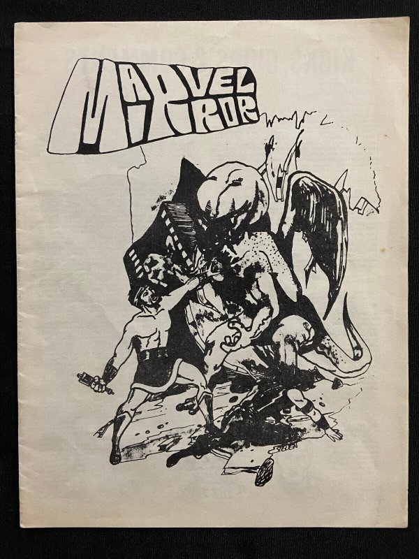MARVEL MIRROR 12 PAGE FANZINE 1968 STERANKO INTERVIEW  VG+