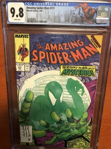 Amazing Spider-Man (1989) #311 (CGC 9.8 WP)  Mysterio App David Michelinie Story