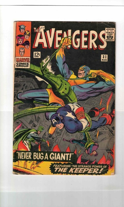 THE AVENGERS #31 2.0 GD