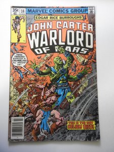 John Carter Warlord of Mars #14 (1978)