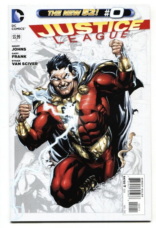 Justice League #0 2012 1st SEVEN SINS cameo DC NM-