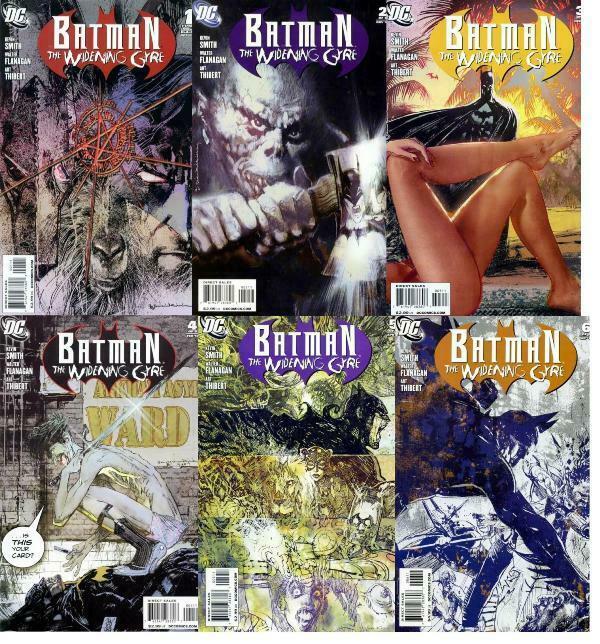 BATMAN WIDENING GYRE (2009) 1-6  Sienkiewicz