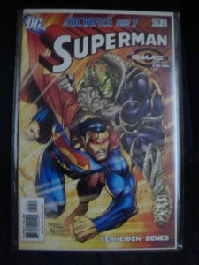 Superman #219 OMAC Tie-in Ed Benes Cover & Art