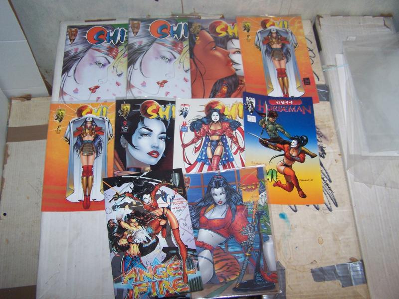 shi 2,2,7,8,8,9,11,+angel fire +horseman and more crusade 1995-