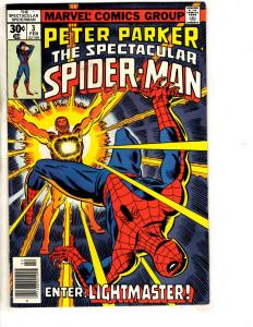 Spectacular Spider-Man # 3 VF Marvel Comic Book Goblin Rhino Vulture MJ CR54A