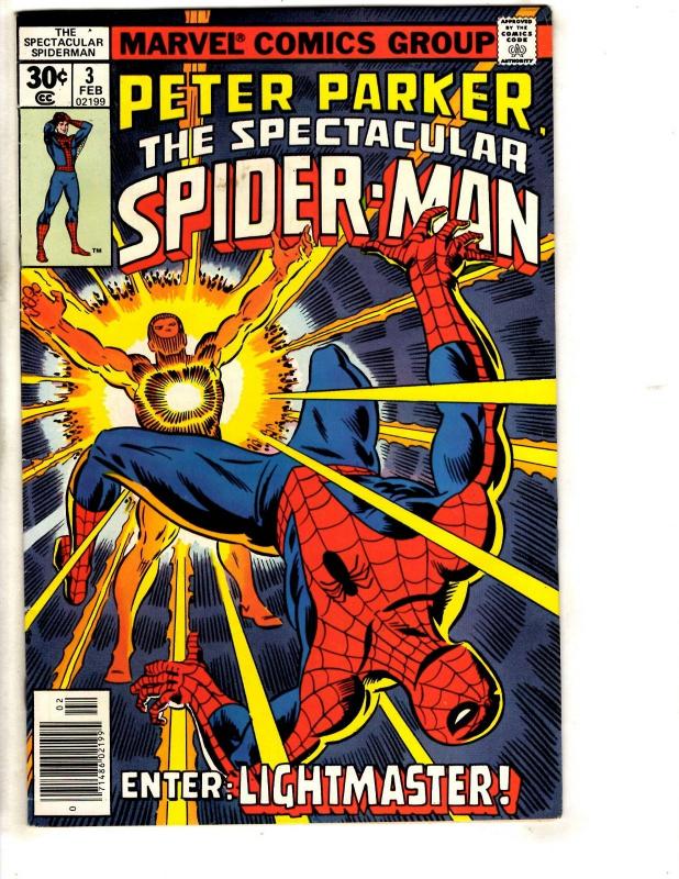 Spectacular Spider-Man # 3 VF Marvel Comic Book Goblin Rhino Vulture MJ CR54A