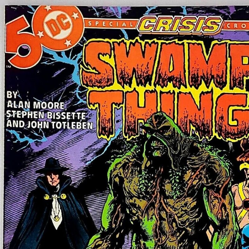 Swamp Thing 46 DC 1986 Crisis on Infinite Earths Cross-over Alan Moore