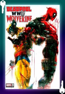 DEADPOOL WOLVERINE WWIII #1 Prime Key HTF EXCLUSIVE Ivan Tao Limited Print! Xmen