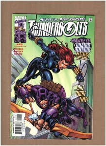 Thunderbolts #42 Marvel Comics 2000 Mark Bagley Black Widow VF+ 8.5 MUSTY SMEL