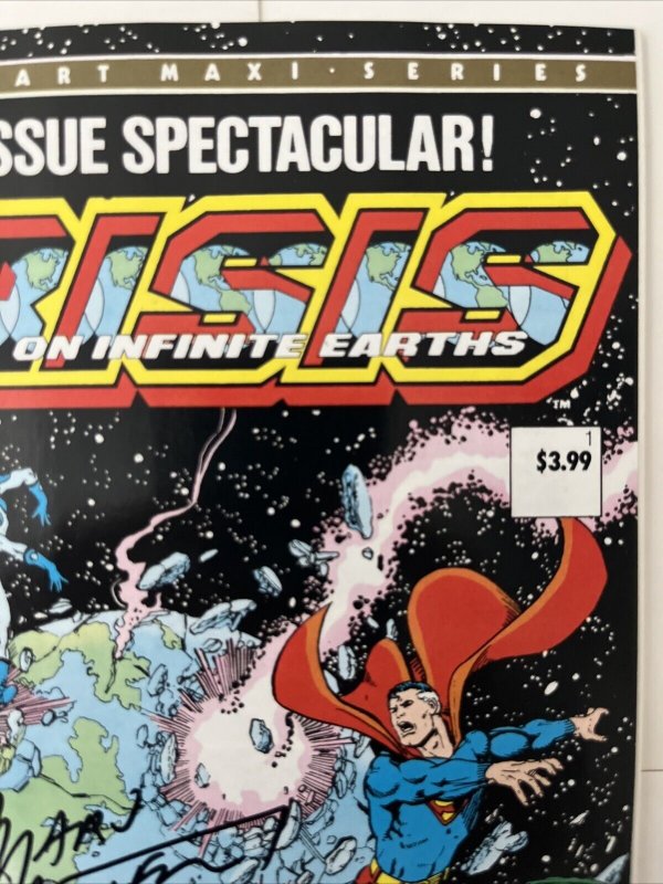 Crisis on Infinite Earths 1 Signed By Marv Wolfman(Facsimile) (DC Comics 2024)