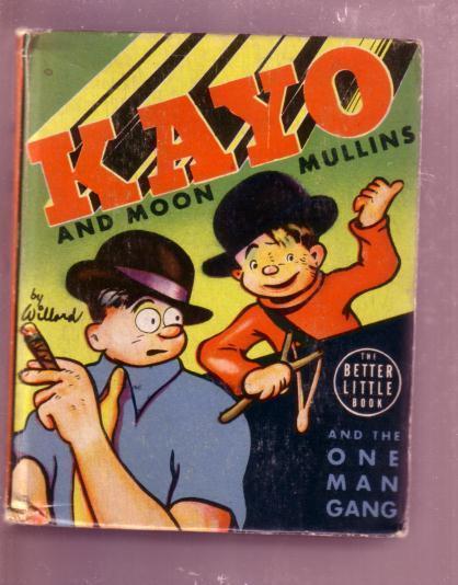 KAYO AND MOON MULLINS ONE MAN GANG #1415-BLB-1939--RARE VF-