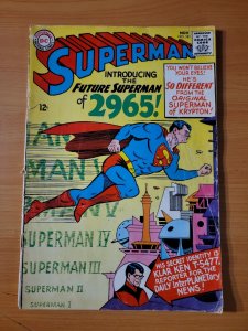 Superman #181 ~ GOOD - VERY GOOD VG ~ 1965 DC Comics