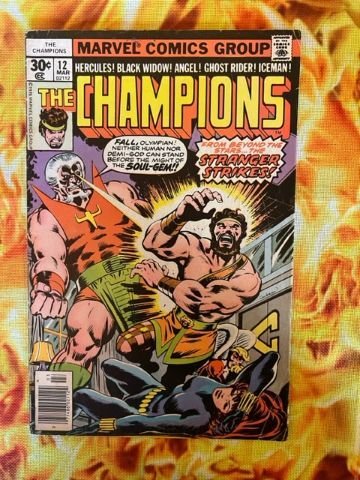 The Champions #12 (1977) - VF-