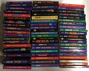 Star Trek Novels Lot Over 140 Books 60s 70s 80s 90s Pocket Books P201