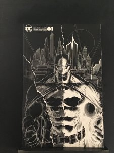 Batman Black and White #1 Tyler Kirkham Negative Variant limited to 1500