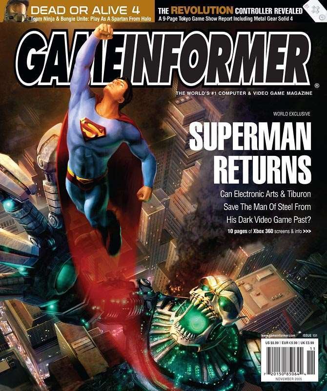 Game Informer Magazine, The #151 GD ; Funco | low grade comic Superman Returns