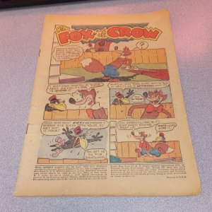 Real Screen Comics #66 Sept 1953 DC Comics golden age funny animal fox and crow