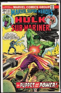 Marvel Super-Heroes #53 (1975) Hulk