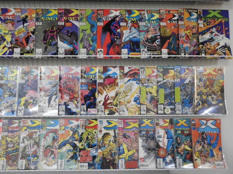 Huge Lot 180+ Comics W/ X-Factor #1-130 Solid Run, Spidey+ Avg VF- Condition!
