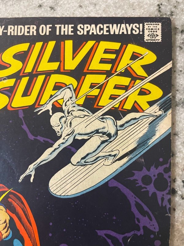 Silver Surfer # 4 FN- Marvel Comic Book Stan Lee Mephisto VS. Thor Cover 15 J864