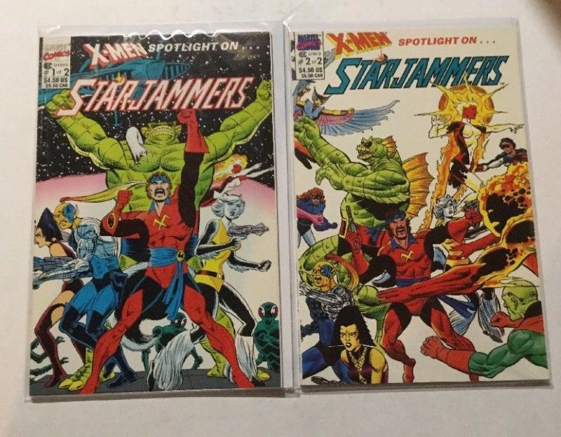 X-Men Spotlight On. . . Star Jammers 1 2 Complete NM Near Mint