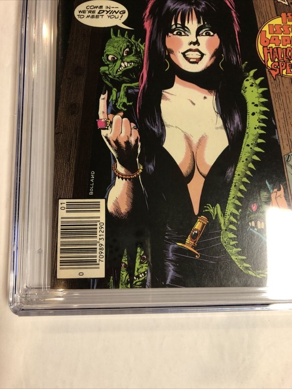 Elvira’s House Of Mystery (1986) # 1 (CGC 9.4 WP) Canadian Price Variant CPV !