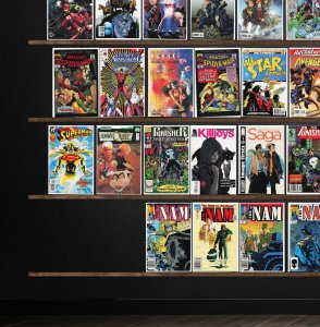 Huge Lot 150+ Comics with Superman, Spider-Man Collectible Series & More!