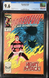 Daredevil 253 Cgc 9.6 Marvel 1st Typhoid Mary 1988