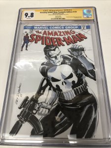 Amazing Spider-Man:Facsimile Edition(2023) #129(CGC 9.8) Signed Sketch Isherwood