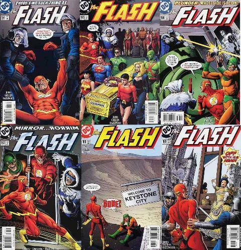 FLASH (1987) 164-169 Wonderland complete 6-part story