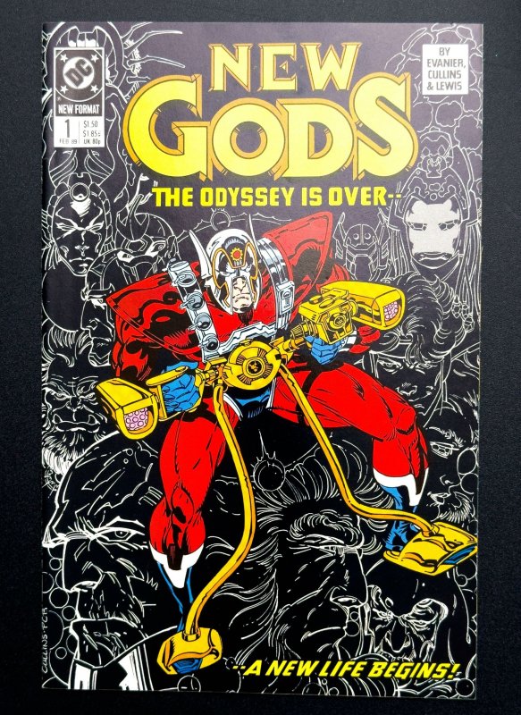 New Gods #1 (1989) [KEY] Rebirth, Origin - VF/NM