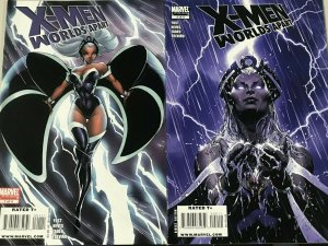 X-MEN WORLDS APART#1-4 VF/NM  LOT 2008 J SCOTT CAMPBELL MARVEL COMICS
