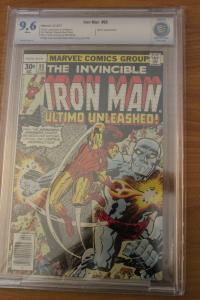 Iron Man #95 (Marvel, 1977) CBCS NM+ 9.6 White pages