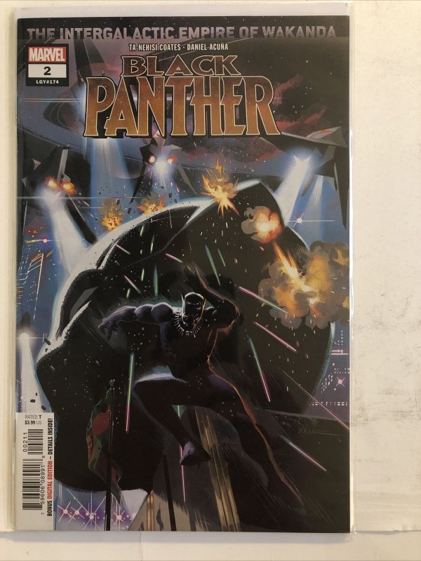 Black Panther #2 2018 Marvel Comics 1st app of Killmonger Symbiote