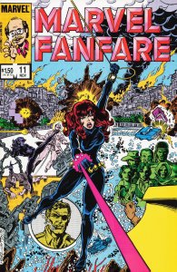 Marvel Fanfare #11 (1983) Black Widow [Key Issue]